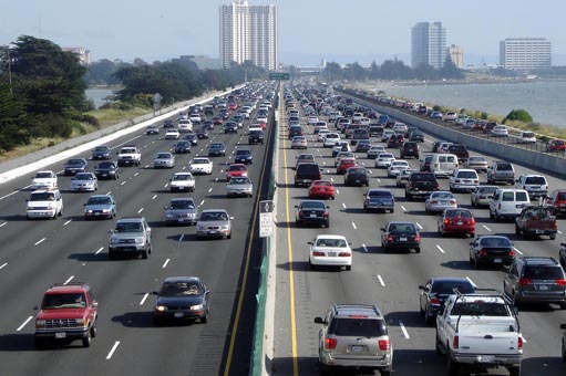 ハワイは右側通行